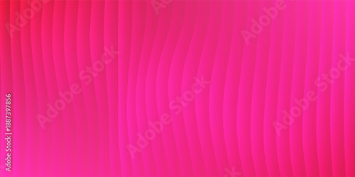 Elegant vertical ribbed texture with a gradient from hot pink on the left, becoming lighter pink pastel