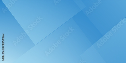 Textured abstract blue background design with layers of textured white transparent material. squares