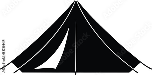 Tent, Bell Tent Icon