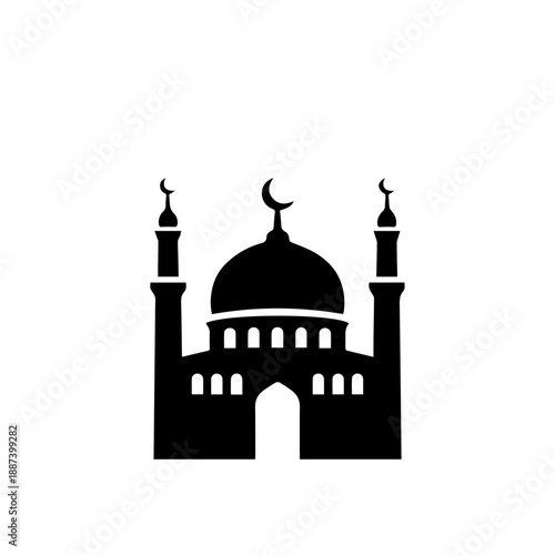 taj mahal vector illustration