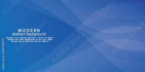 Modern abstract blue background, elegant flowing waves, perfect for luxury branding, business presentations and creative design projects. simple background. design modern.