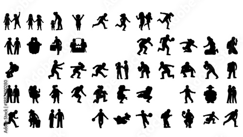 Drone fleet formation flying at night vector illustration, aerial technology concept, scalable flat design graphic