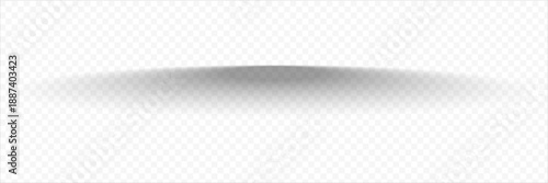 Realistic round shadow and shadow effect. Poster, flyer, business card, banner shadow collection. PNG shadow isolated on transparent background.