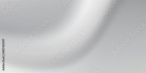 Design silver foil background with metal mirror texture. Chrome gradient surface with light art