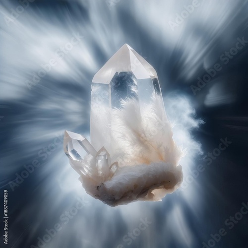 Quartz that captures the essence of wind enhancing speed and agi