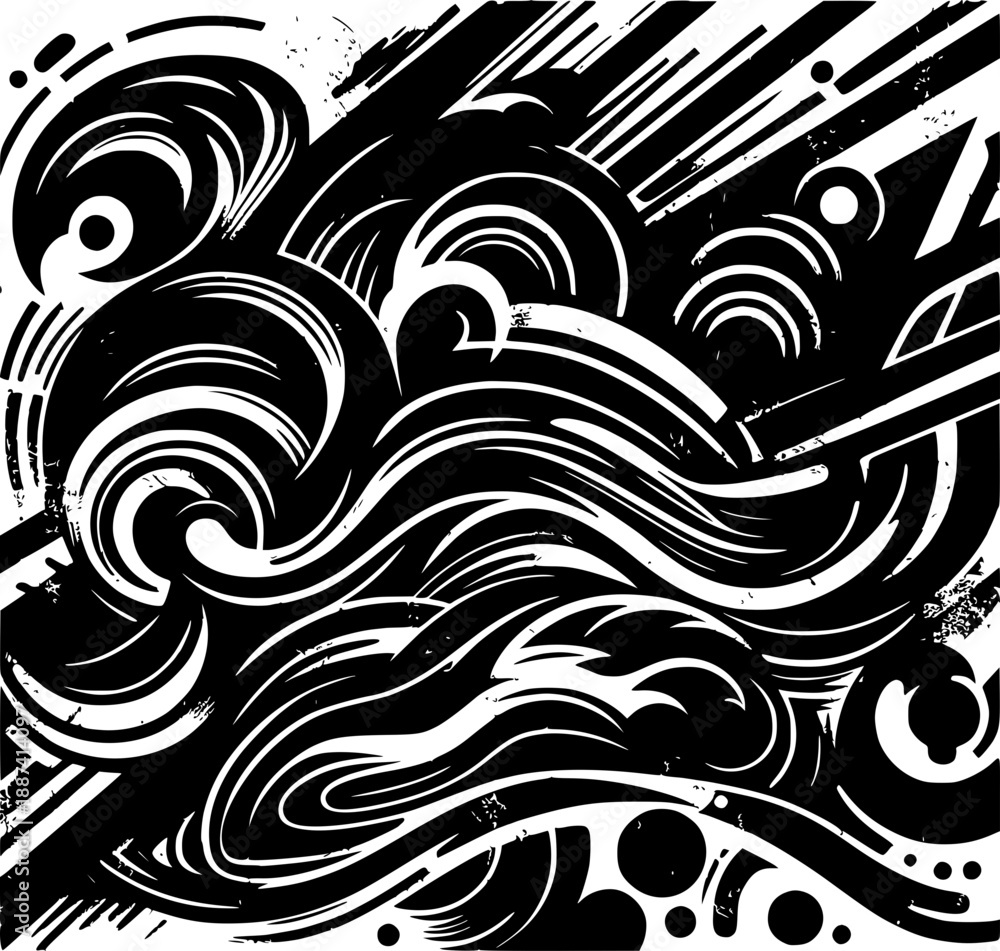 Fototapeta premium black and white background