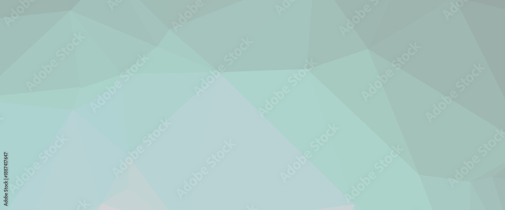 Fototapeta premium Dark Green vector abstract polygonal layout. Colorful illustration in abstract style with gradient. Triangular pattern for your business design.