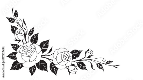 vector illustration of a flower