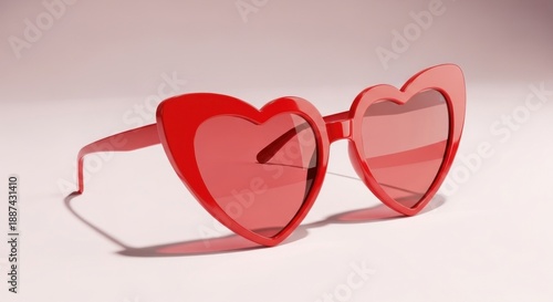 Wallpaper Mural heart shaped sunglasses Torontodigital.ca