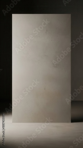 Minimalist Abstract Geometric Light And Shadow Play