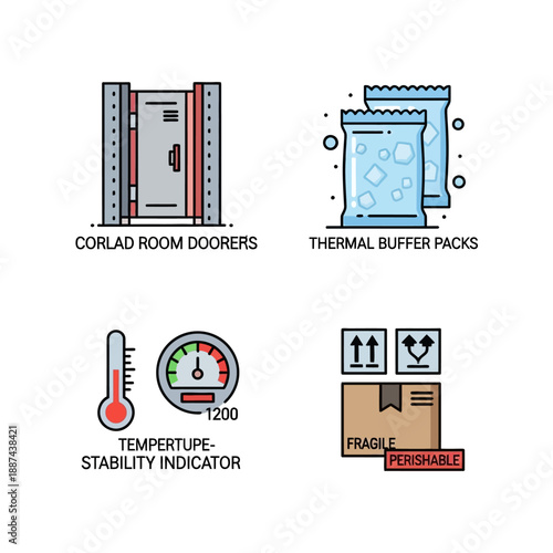 Temperature Stability Indicator and Shipping Materials.