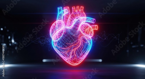 abstract blue background