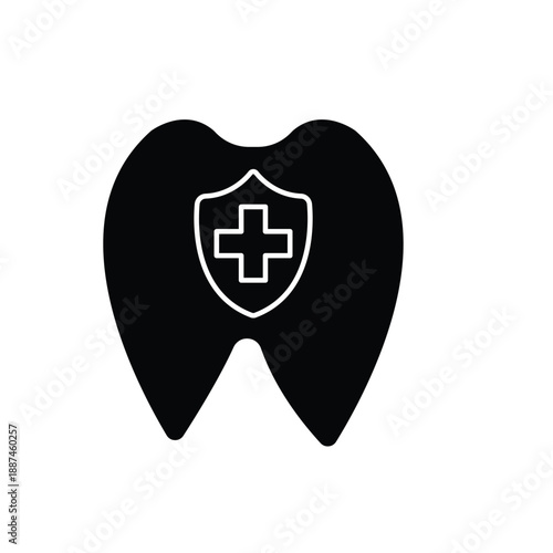 dental concept line icon. Simple element illustration. dental concept outline symbol design.