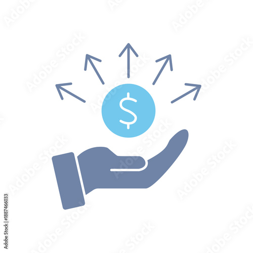 liabilities concept line icon. Simple element illustration. liabilities concept outline symbol design.