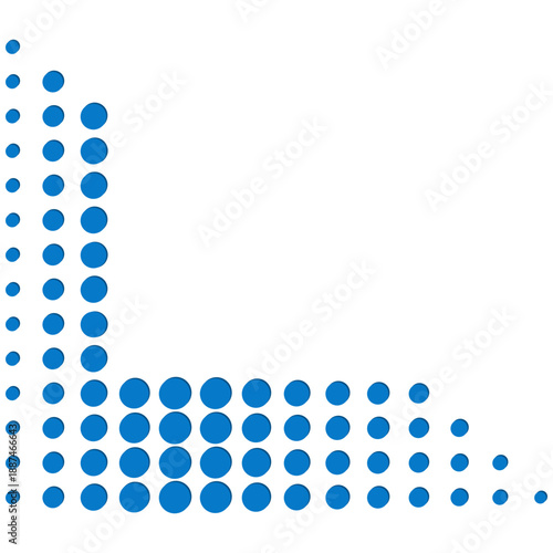 Flat Dot Corner Decoration