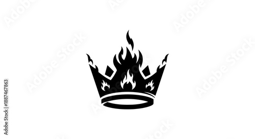 vector illustration of a crown