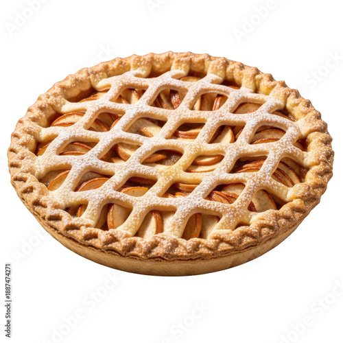 Wallpaper Mural Delicious apple pie isolated on transparent background Torontodigital.ca