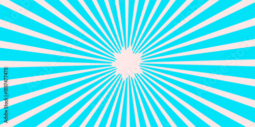 Sun rays background, vector illustration. Sun rays pattern. Vector background sun rays with retro color. Sun rays design for web. Sunbeams background. SUNbeams Sunburst Pattern. Retro design