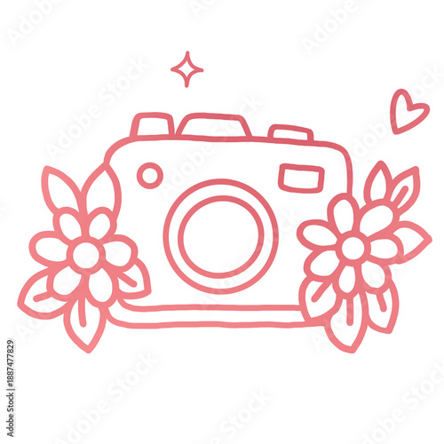 Hand draw Wedding Doodle	