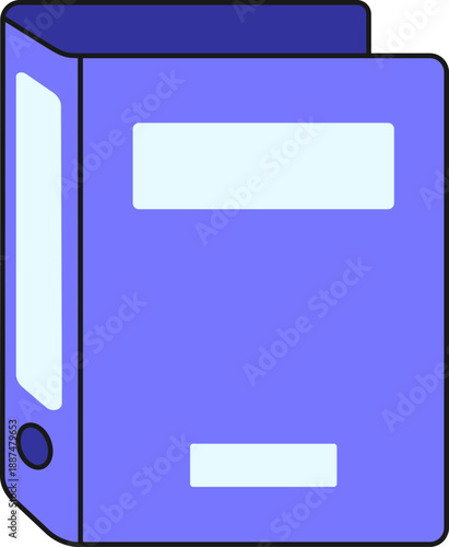 사무용품 파일과 서류