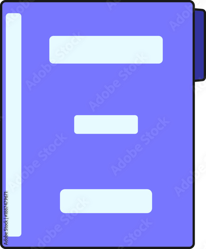 사무용품 파일과 서류