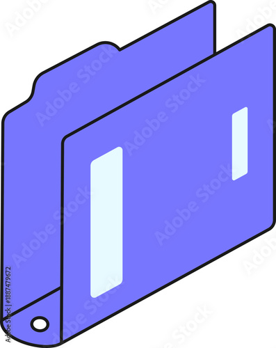 사무용품 파일과 서류