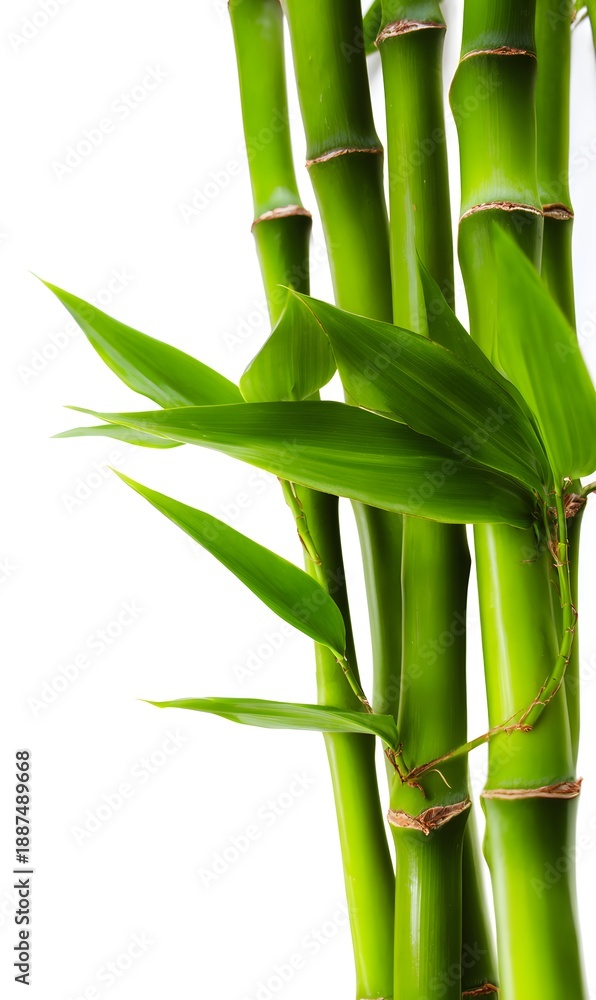 Fototapeta premium bamboo, showcasing both realism and freshness.
