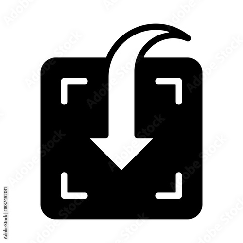 Third Party Apps Icon - Solid Black