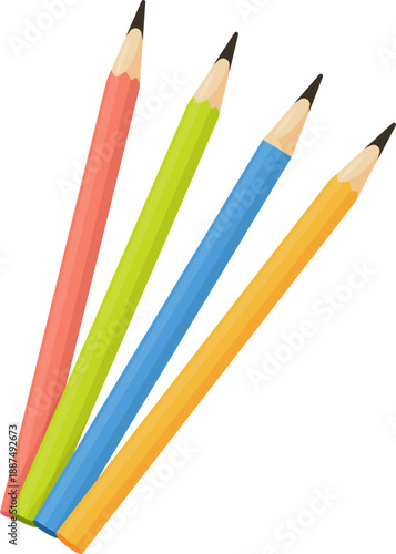 Student Study Materials for School Vector Icons