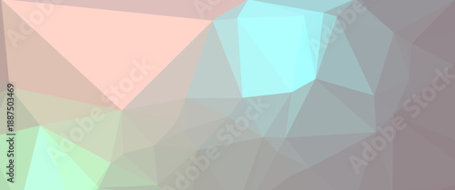 Blue low poly geometric background with triangles. Polygonal abstract background for website, mobile application design or corporate business style.