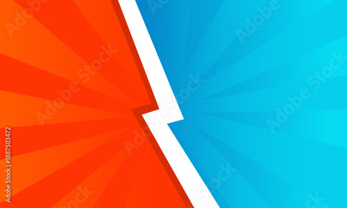 Dynamic Versus Screen with Lightning Bolt Divide.