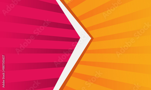 Dynamic Versus Screen with Comic Book Style Rays.