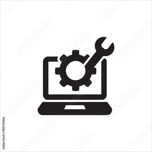 IT support and troubleshooting icon