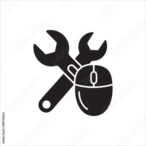 IT support and troubleshooting icon