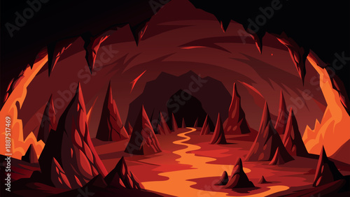 camp fire in the forest