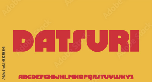 unique font vintage retro bold typeset classic