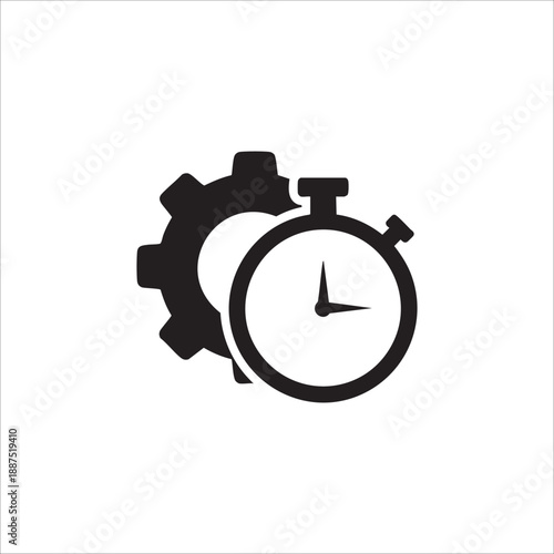 Work efficiency icon. illustration isolated on white background.