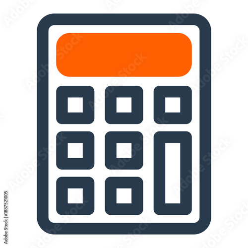 Calculator finance accounting budget tool icon