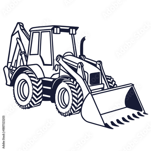 Backhoe loader
