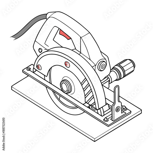 Electric circular saw