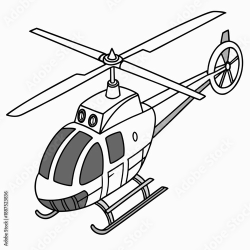 Helicopter illustration