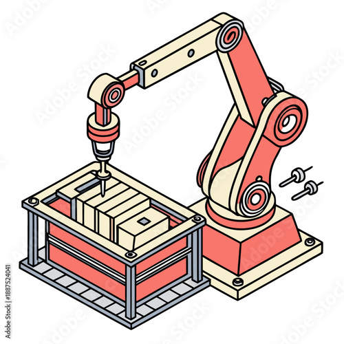 Industrial robot assembly