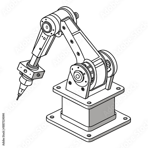 Industrial robot arm