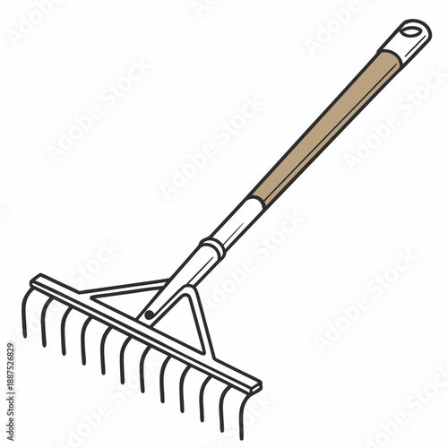 Garden rake