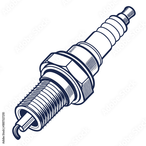 Spark plug illustration