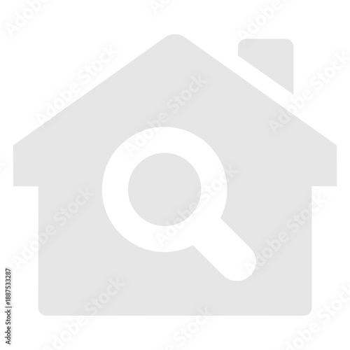 House search magnifying glass icon