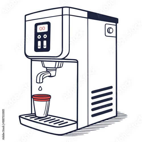 Modern coffee maker