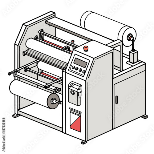 Industrial laminating machine
