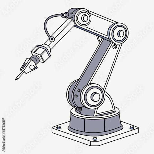 Industrial robot arm