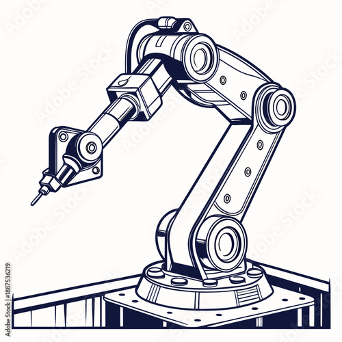Industrial robot arm